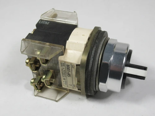 Allen-Bradley 800T-H5B Series T 2-Position Selector Switch 2NO 2NC USED