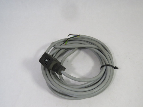 Festo 30941 KMV-1-24-S-LED Solenoid Valve Cable 5M 24VDC USED