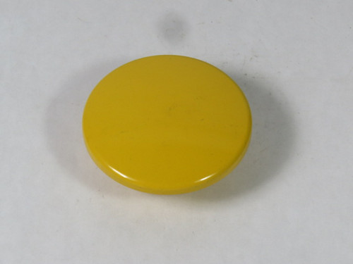 Allen-Bradley 800T-N247Y Non-Illuminating Jumbo Mushroom Cap Yellow USED