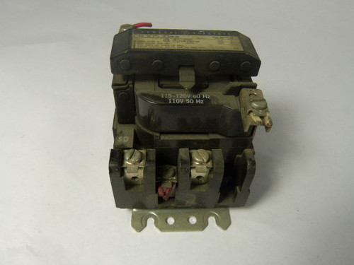 General Electric CR305J002 Contactor 20A 3Pole 110/115-120V Coil USED
