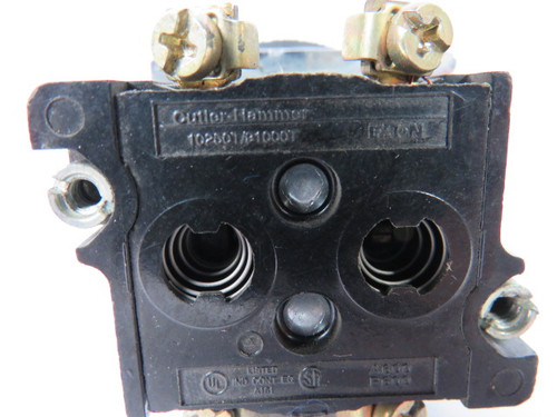 Cutler-Hammer 10250T108-1 Push Button 1NO 1NC Blue Flush Head USED
