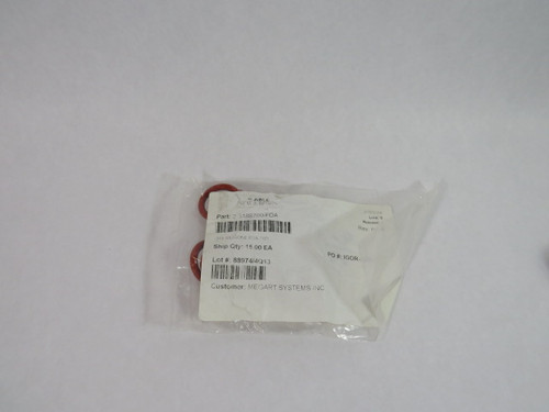 Able Seal 2-318S700-FDA Silicon O-Ring 24.77mm ID 35.43mm OD 15-PK ! NWB !