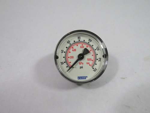 Wika 9603064 Dry Pressure Gauge 0-160 PSI  2" Diameter 1/4"NPT ! NEW !
