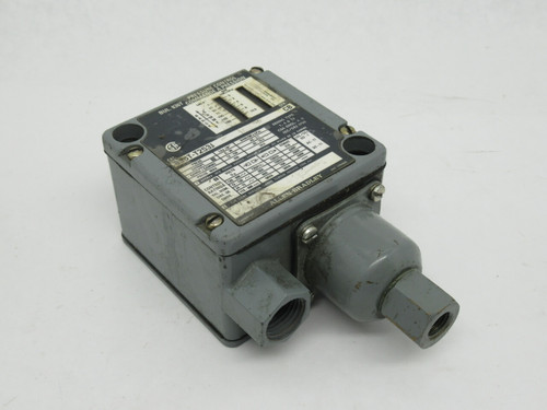 Allen-Bradley 836T-T253J Series CB Pressure Control 600VAC 12-150PSI USED