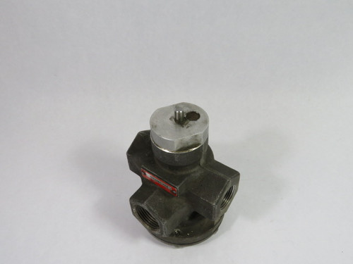 Schrader Bellows N3756Y07945 3-Way Poppet Air Control Valve 3/8" 12VDC 140PSIG USED