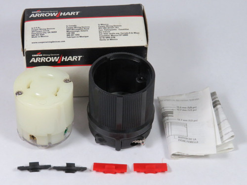 Arrow Hart CWL1730C Grounding Plug 30A 600VAC 4W 3P ! NEW !