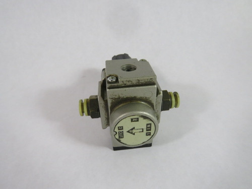 SMC AR20K-N02H-Z 1/4" Modular Regulator w/o Gauge 125PSI USED