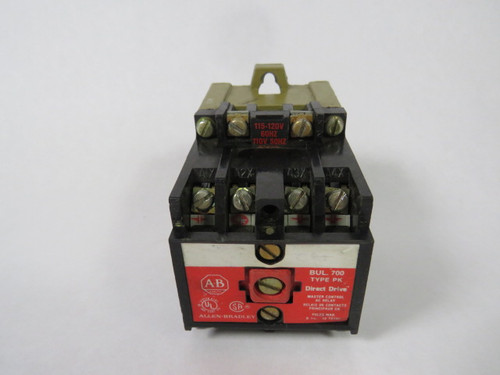 Allen-Bradley 700-PK400A1 Series A AC Relay 115-120V 60HZ 110V 50HZ USED