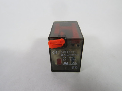 Hongfa HF18FH-A024-4Z1D (555) Relay 5A 250VAC 30VDC 14-Pin USED