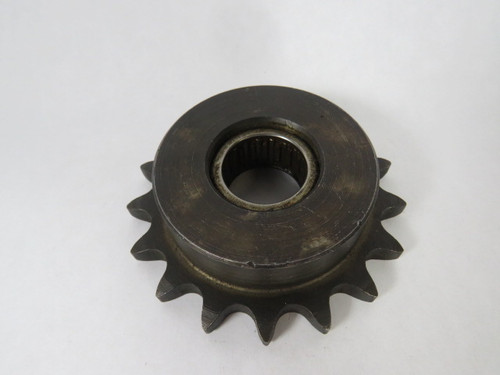 Generic HN50B17 Idler Sprocket 3.9" OD 0.9" ID 17 Teeth USED