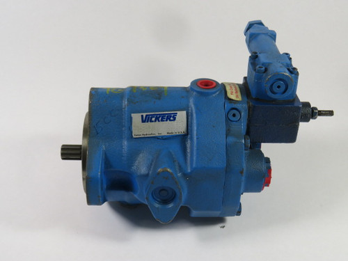 Vickers Hydraulic Piston Pump 5GPM 3000PSI 1-5/8" Port USED