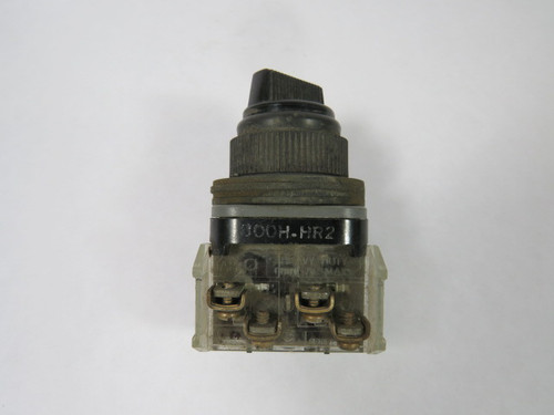 Allen-Bradley 800H-HR2A No Series Selector Switch 1NO/1NC 2-Position USED