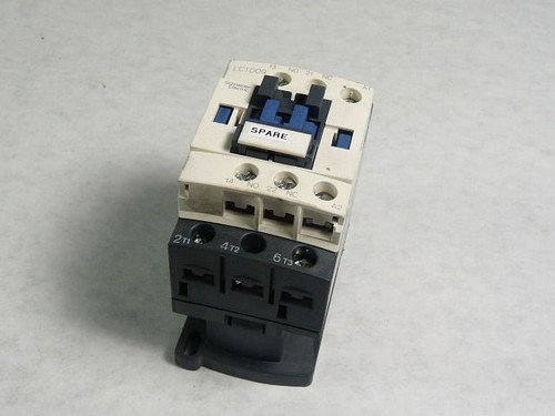 Schnieder LC1-D09M7 Contactor 3P 9A 220/240VAC 1NO/1NC USED