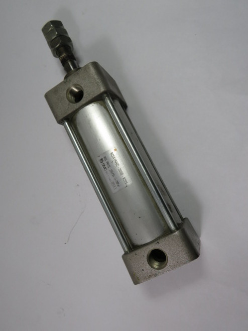 SMC NCDA1R200-0400-X2US Pneumatic Cylinder 2" Bore 4" Stroke USED