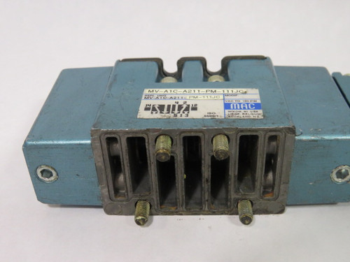 Mac MV-A1C-A211-PM-111JC Solenoid Valve 120V/60Hz 110V/50Hz 150PSI ! AS IS !