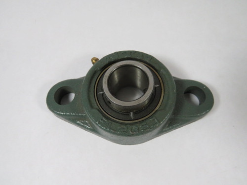 NTN UCFL205-100 Bolt Flange Mounted Bearing 1.8" OD " 0.9" Bore USED