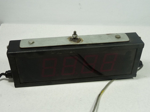 Electronic Displays ED225-109-4D-N1 Four-Digit Up/Down Counter 120V USED