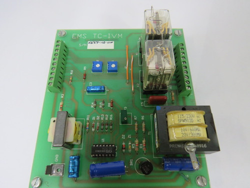 EMS TC-IVM Stepless Interface PC Board USED