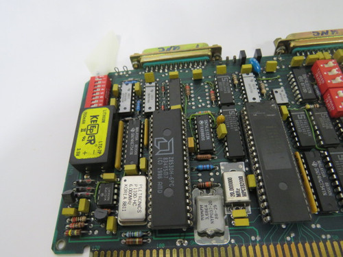 Unico 400-075 309.482.4 Serial Interface Module *Missing Memory Chips* ! AS IS !
