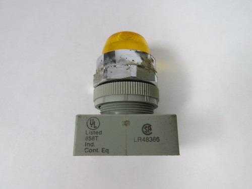 IDEC APW299-Y-6V Yellow Pilot Light 6V USED