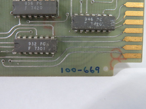 Unico 300-476-B 100-669 PC Board USED