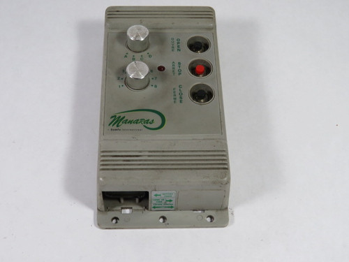 Manaras RADIO050 Dip Switch Transmitter 3-Button Open/Close/Stop USED