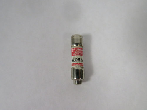 Littelfuse KLDR5 Current Limiting Time Delay Fuse 5A 600VAC USED