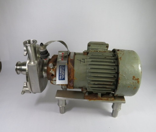 Fristam FPX731-160 Pump C/W Tatung 1HP 1710RPM 575V 143TC TEFC 3Ph 1.16A USED