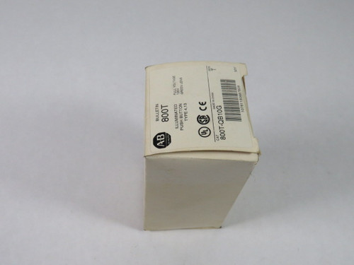 Allen-Bradley Ser T Illuminated Push Button Green 1NO 1NC 120V ! NEW !