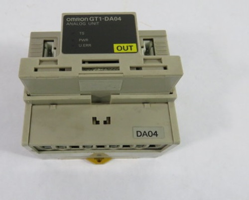 Omron GT1-DA04 Analog I/O Unit 24VDC .15A USED