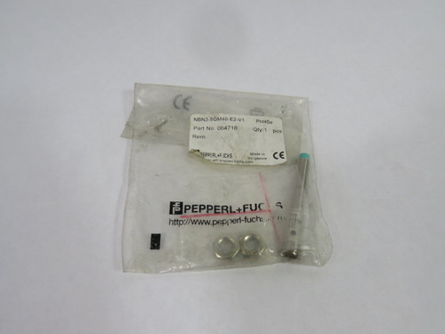 Pepperl+Fuchs 084718 Inductive Proximity Sensor 10-30V 100mA 2mm Range NWB