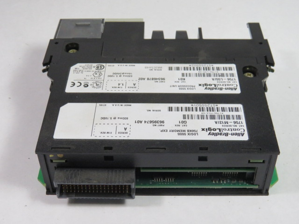 AllenBradley 1756L55 Series A Logix 5555 Processor Unit *Missing Door* ! WOW ! Industrial