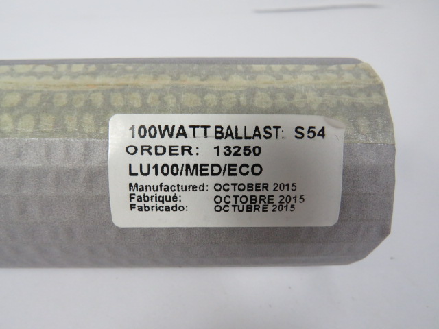 GE 100W High Pressure Sodium Bulb - LU100/MED E26 Base S54 - Perfect For Outdoor & Security Lighting