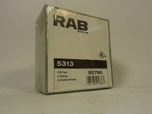 RAB Design Square Outlet Box 2 Gang 3 Holes D5313 ! NEW ! - Industrial ...