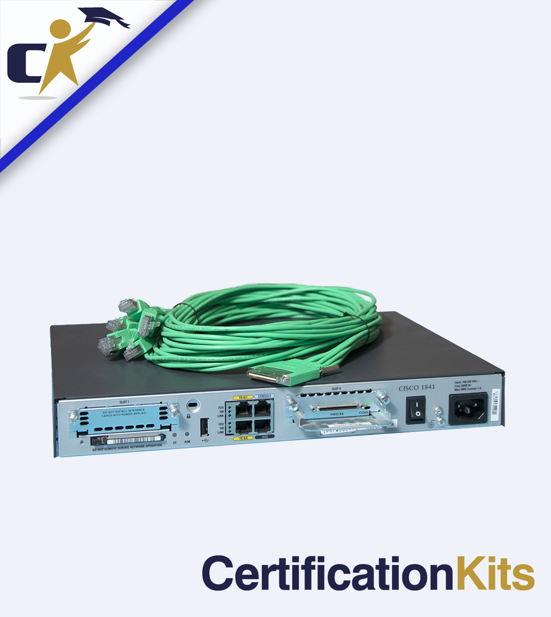 ルーター・ネットワーク機器 2006 ren 1841 / HWIC-8A Access Server Kit - CertificationKits