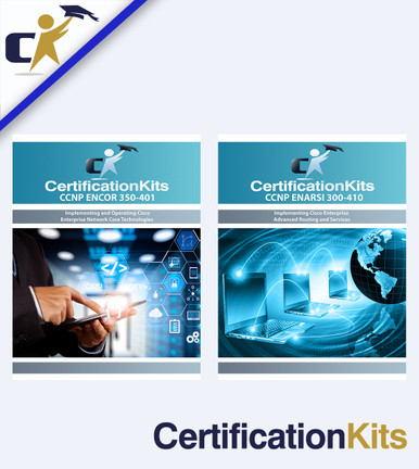 コンピュータ・IT CCNP Enterprise ENARSI & ENCOR CCNP Enterprise Advanced Routing ENARSI 300-410 uCertify