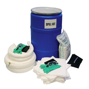 55-Gallon Shop Spill Kit, Oil Only