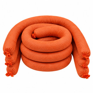 Hazmat Sorbent Sock, Orange