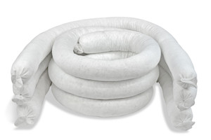 Oil Only Poly Sorbent Sock, White