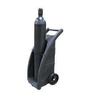 Cylinder Dolly Heavy Duty, Black (7301-BK)
