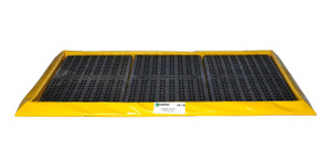 6 Drum SpillPal Flexible Spill Deck, Yellow