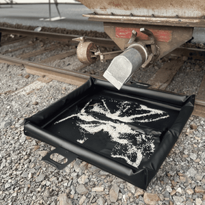 Ultra-Pellet Berm®, Foam Wall Model, Rail Containment, Black