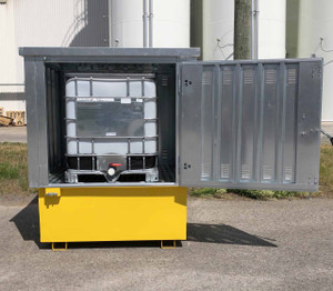 Ultra-IBC Hard Top, Steel Model, Yellow & Gray