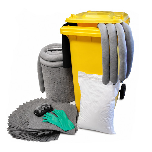 64-Gallon Mobile Spill Kit, Universal