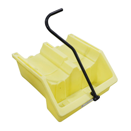 Mobile Mini Poly-Racker Carboy and Pail Dispensing System, Yellow (6011-YE-M)