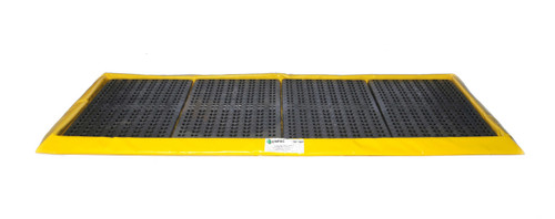 8 Drum SpillPal Flexible Spill Deck, Yellow