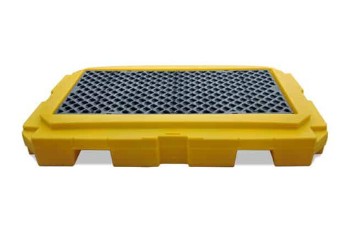 Ultra-Spill Pallet® Plus Model P2, 2 Drum, Yellow