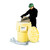 ENPAC 65 Gallon Poly-Overpack Salvage Drum (1065-YE) Spill Kit