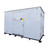 14'x8'x9'H Steel HazMat Storage Building, Non-Combustible, White (9514-WH)