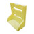 2 Cylinder Poly Stand, Yellow (7212-YE)